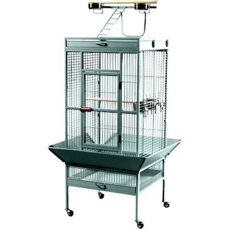 Bpf 24 in. x 20 in. x 60 in. Wrought Iron Select Cage - Sage BP27666